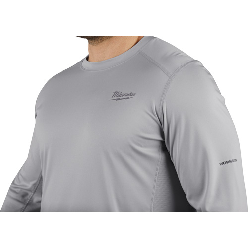 Workskin Lightweight Shirt, Men's, Small, Grey Trail Hammer and Bolt