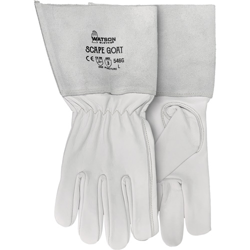 Gants Scape Goat 546G, Petit, Paume en Cuir fleur de ch&egrave;vre Trail Hammer and Bolt