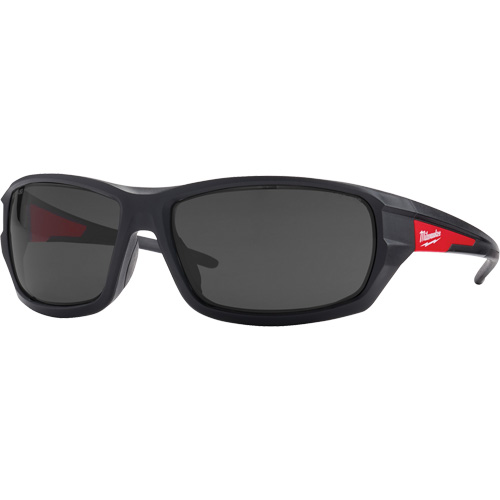 Performance Safety Glasses, Grey Lens, Anti-Fog/Anti-Scratch, ANSI Z87+/Meets/Exceeds CSA Z94.3 Trail Hammer and Bolt