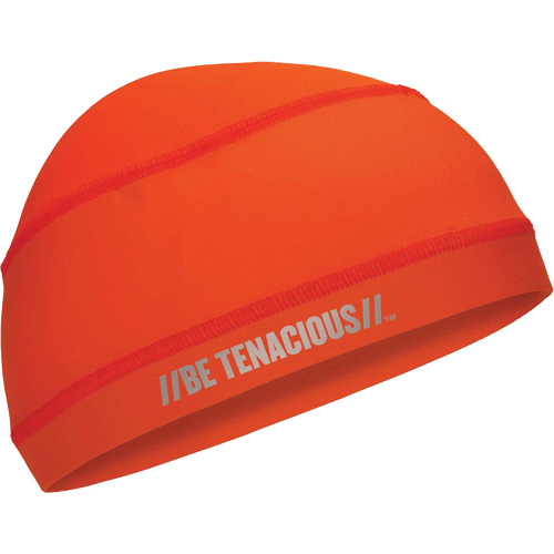 Chill-Its 6632 Cooling Skull Cap, Hi-Vis Orange Trail Hammer and Bolt