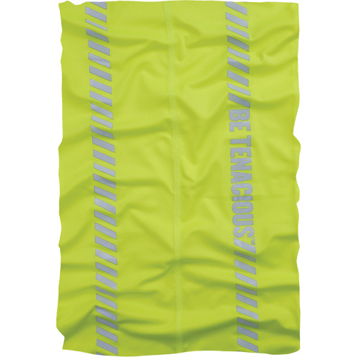 Multi-bande r&eacute;fl&eacute;chissante et refroidissante Chill-Its 6487R, Jaune lime haute visibilit&eacute; Trail Hammer and Bolt