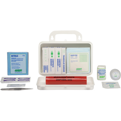 First Aid Kit, Meets CSA Z1220-17 Type 1 Personal, Personal (1 Worker) Trail Hammer and Bolt