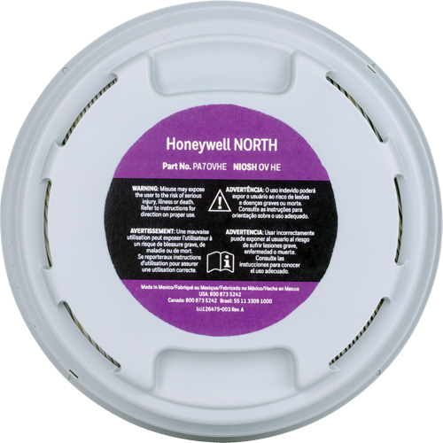HEPA Filter Cartridge, Organic Vapour Trail Hammer and Bolt