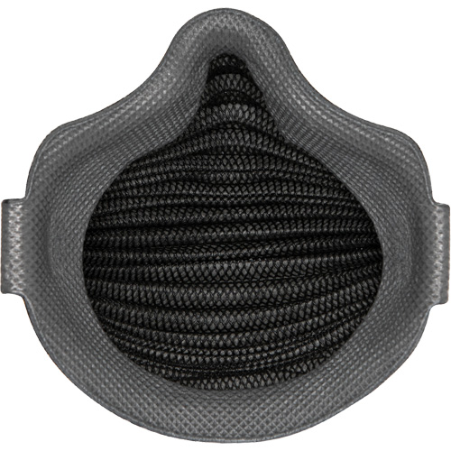 Masques jetables AirWave de la s&eacute;rie M noirs avec SmartStrap et bride compl&egrave;te en mousse, N95, Certifi&eacute; NIOSH, Moyen/grand Trail Hammer and Bolt