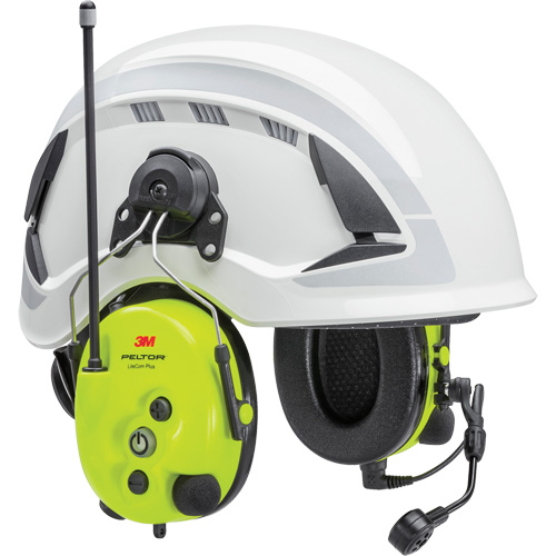 PELTOR LiteCom Plus Headset, Cap Mount Style Trail Hammer and Bolt