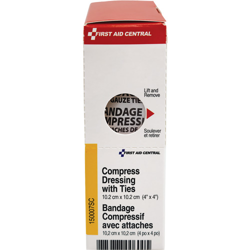 Recharge de bandages compressifs avec attaches SmartCompliance, 4" lo x 4" la Trail Hammer and Bolt