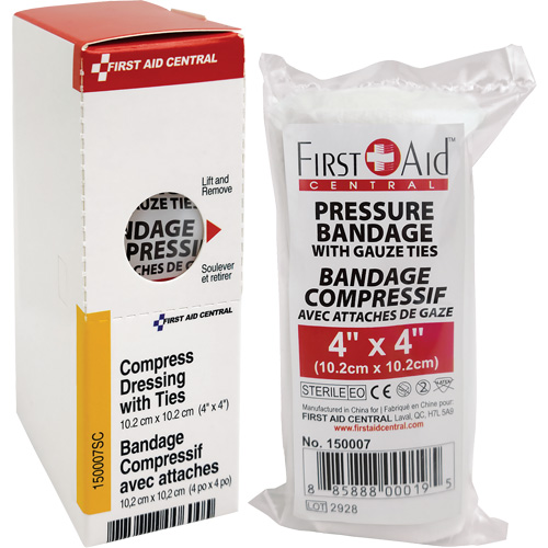 Recharge de bandages compressifs avec attaches SmartCompliance, 4" lo x 4" la Trail Hammer and Bolt