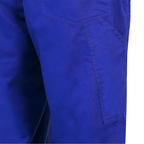 7779 FR-Tech&reg; 88/12 Arc Rated Flame Resistant Coveralls, Size 36, Royal Blue Trail Hammer and Bolt