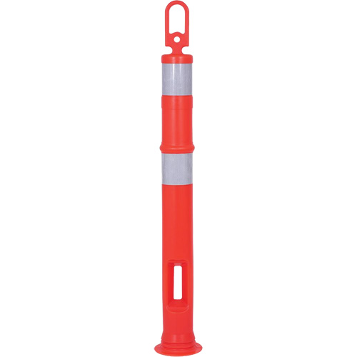 192 Poteau haute visibilit&eacute; &agrave; boucle, Orange Trail Hammer and Bolt