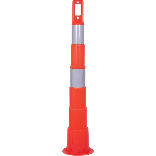 2319 Stackable Delineator, Orange Trail Hammer and Bolt