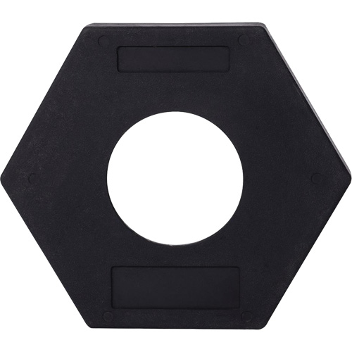 2320 Stackable Delineator Base, 17 lbs. Trail Hammer and Bolt