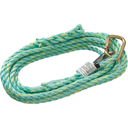 VL-1115-50 Cordage de s&eacute;curit&eacute; vertical, Copolym&egrave;re Trail Hammer and Bolt