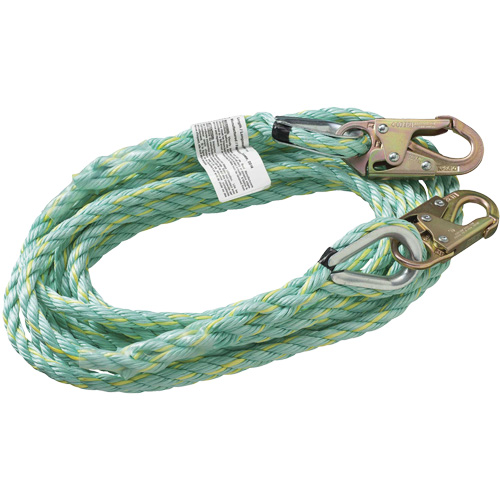 VL-1122-50 Cordage de s&eacute;curit&eacute; vertical, Copolym&egrave;re Trail Hammer and Bolt