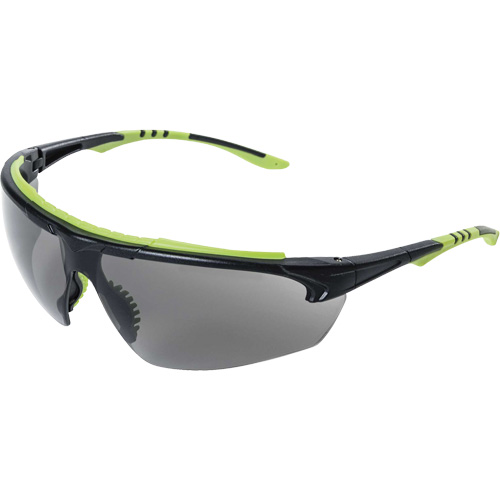 XP410 Safety Glasses, Smoke Lens, Anti-Fog/Anti-Scratch Trail Hammer and Bolt