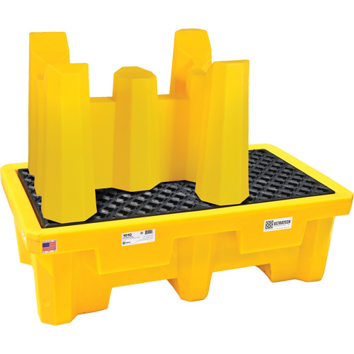 Syst&egrave;me de confinement Ultra-Drum sans drain pour 4 barils, 53" lo x 53" la x 77,8" ha, 3000 gal. US Capacit&eacute; Trail Hammer and Bolt