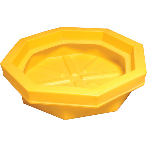 Ultra-Drum Tray sans grille, 32" lo x 32" la x 8,1" h, Cap. de d&eacute;versement 22,8 gal. US Trail Hammer and Bolt