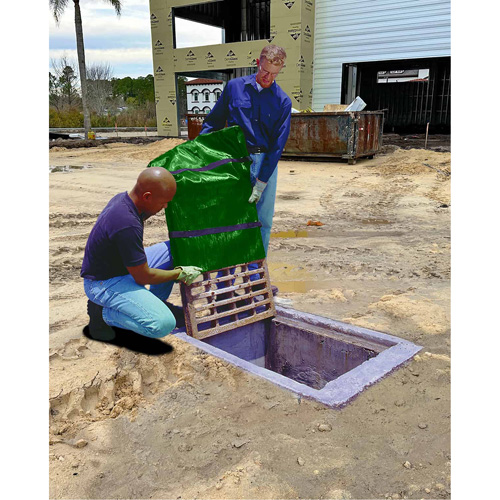 Grate Guard, Sediment, 24" L x 36" W Trail Hammer and Bolt