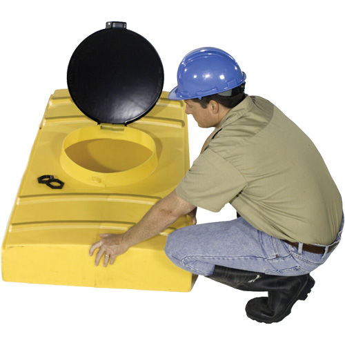 R&eacute;servoir dexpansion pour Ultra-Modular IBC Spill Pallets Trail Hammer and Bolt