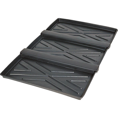 Ultra-Rack Containment Tray – plateau triple, 72" lo x 44" la x 2,8" h, Cap. de d&eacute;versement 24 gal. US Trail Hammer and Bolt