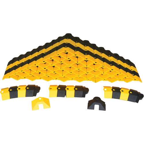 Bulk Box Ultra-Sidewinder Cable Protection System – 24 pieds, 288" x 9,8" x 1,4", 2000 lb (1 tonne) Trail Hammer and Bolt
