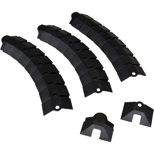 Grand Ultra-Sidewinder Cable Protection System avec capuchons, 34" x 13,6" x 2,1", 260 lb (0,13 tonnes) Trail Hammer and Bolt