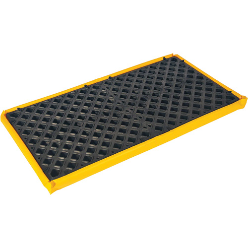Ultra-Spill Deck flexible, 2 barils, Capacit&eacute; de d&eacute;versement 11 gal. US, 48" x 24" x 2,5" Trail Hammer and Bolt