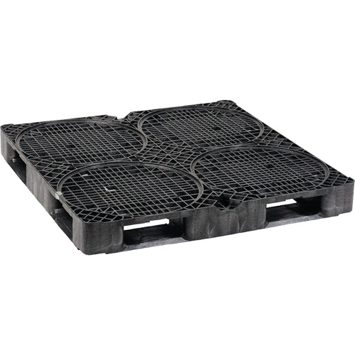 4-Drum Ultra-Spill King&reg; Drum Pallet (Only), 85 US gal. Spill Capacity, 48.8" x 48.8" x 5.5" Trail Hammer and Bolt