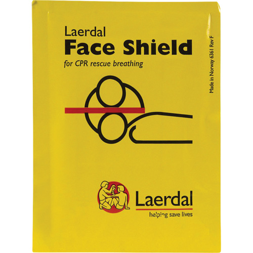 Laerdal&reg; Face Shield, Single Use Faceshield, Class 1/Class 2 Trail Hammer and Bolt