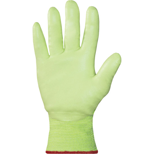 Gants haute visibilit&eacute; r&eacute;sistants &agrave; la coupe S21TXUGFN, Taille 5/2T-petit, Calibre 21, Rev&ecirc;tement Nitrile, Enveloppe en TenActiv, ASTM ANSI niveau A9 Trail Hammer and Bolt