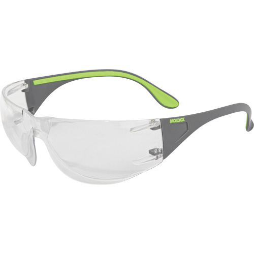 Lunettes de s&eacute;curit&eacute; Adapt, Lentille Transparent, Antibu&eacute;e/Anti-&eacute;gratignures, ANSI Z87+/R&eacute;pond ou surpasse la norme CSA Z94.3 Trail Hammer and Bolt