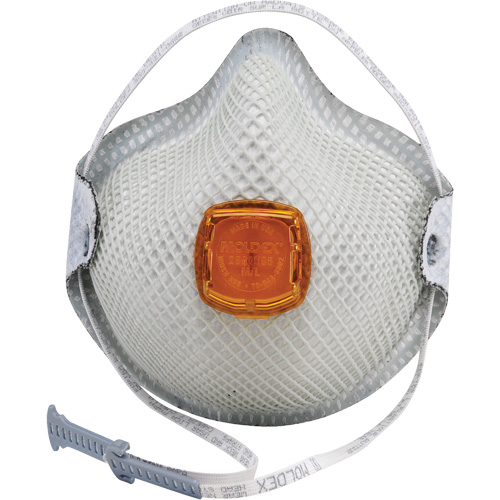 Respirateurs contre les particules de la s&eacute;rie Organic Vapours 2800 Plus Relief, N95, Certifi&eacute; NIOSH, Moyen/grand Trail Hammer and Bolt