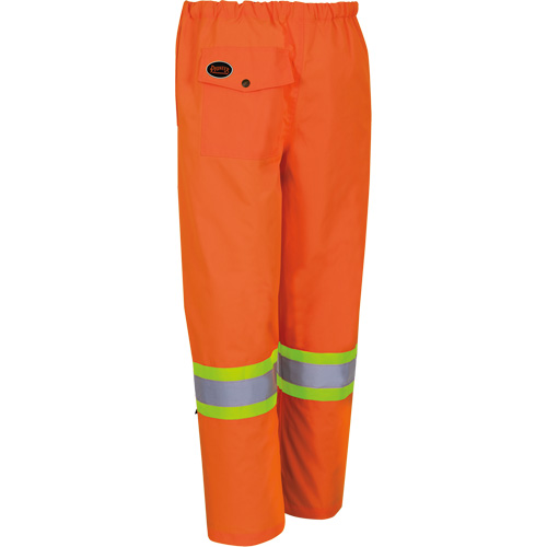 5576 450D Waterproof Safety Pants, Polyester/Polyurethane, Small, High Visibility Orange Trail Hammer and Bolt
