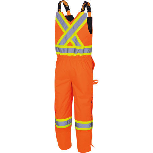 5040 Combinaisons de s&eacute;curit&eacute; matelass&eacute;e imperm&eacute;able, Polyester, Petit, Orange haute visibilit&eacute; Trail Hammer and Bolt