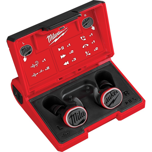 Redlithium USB Bluetooth&reg; Jobsite Ear Buds Trail Hammer and Bolt