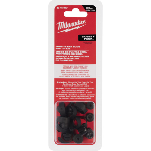 Variety Pack Jobsite Ear Buds Ear Tip Kits Trail Hammer and Bolt