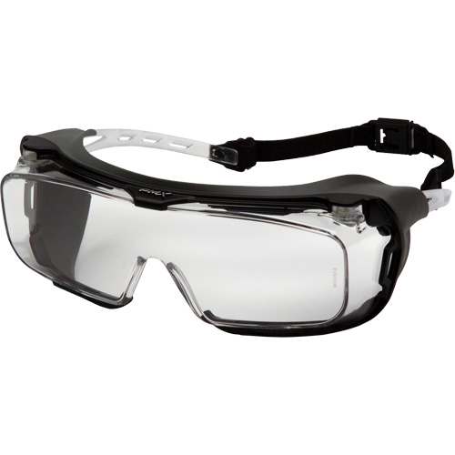 Cappture Plus Safety Goggles, Clear Lens, Anti-Fog, Closed Vent Trail Hammer and Bolt