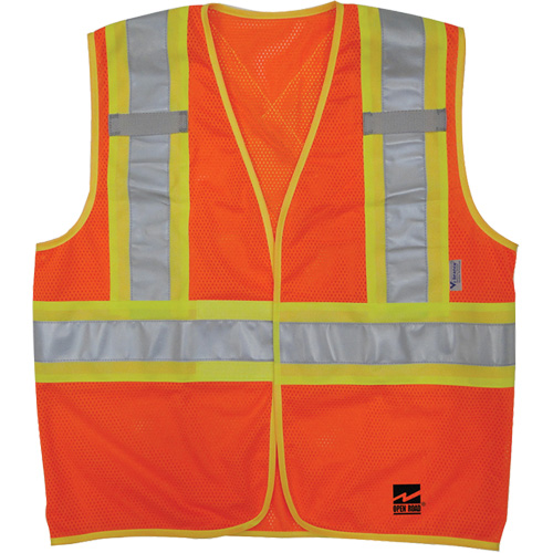 Veste Open Road “BTE”, Orange haute visibilit&eacute;, Moyen/Petit Trail Hammer and Bolt