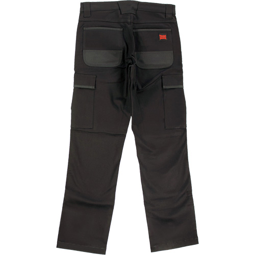Pantalon de travail WP100, Coton/Spandex, Noir, Taille 2, Entrejambe 30 Trail Hammer and Bolt