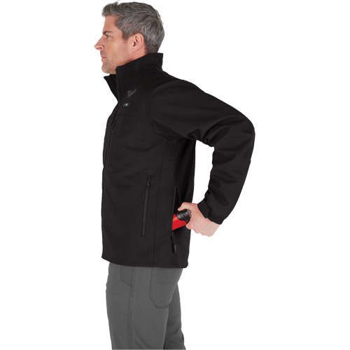 M12 Heated Toughshell Jacket (Jacket Only), Men's, Small, Black Trail Hammer and Bolt