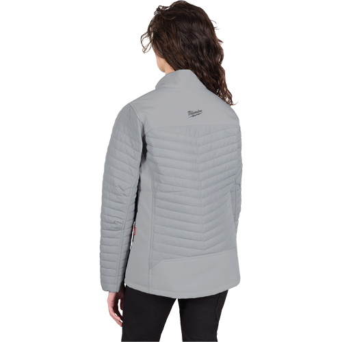 Manteau chauffant M12 Axis avec pile, Femmes, Grand, Gris Trail Hammer and Bolt