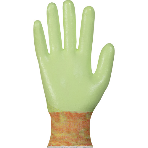 Hi-Viz S18TAXFN Cut-Resistant Gloves, Size 6, 18 Gauge, Foam Nitrile Coated, TenActiv Shell, ASTM ANSI Level A9 Trail Hammer and Bolt