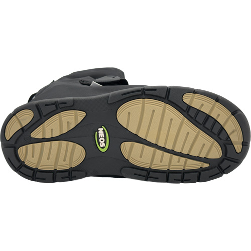 10" Villager All-Season Mid Overboots, Nylon, Buckle/Hook and Loop Closure, Fits Men's 11 - 12.5 Trail Hammer and Bolt