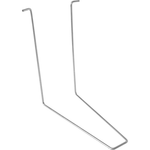 Berme &agrave; support en fil m&eacute;tallique, Capacit&eacute; 479 gal. US, 8' la x 10' lo x 12" h, Support en L Trail Hammer and Bolt