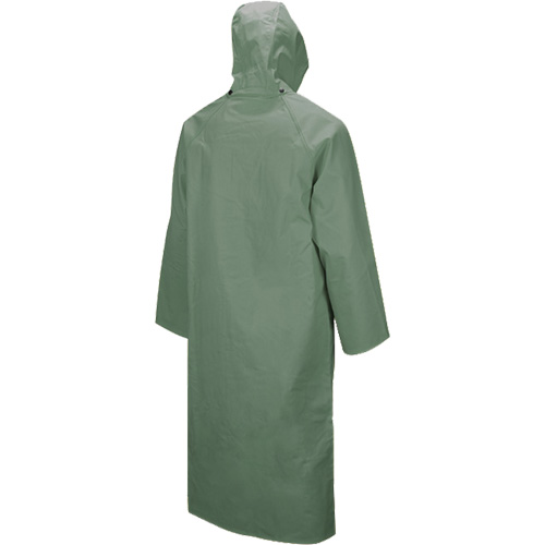 Manteau long avec capuchon d&eacute;tachable Hurricane 851, T-Grand, Vert Trail Hammer and Bolt