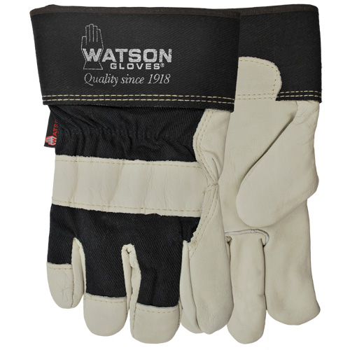 Gants Big Dawg, Petit, Paume en Cuir fleur de vache, Thinsulate Trail Hammer and Bolt