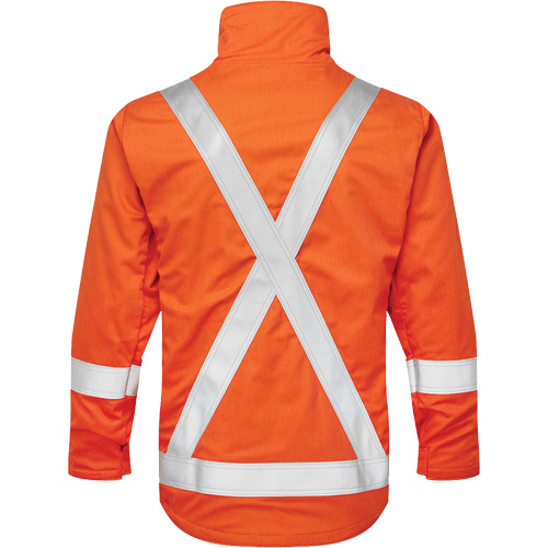 Veste aviateur d'&eacute;t&eacute; Skyline UltraSoft 7 oz., 4T-Grand, Orange haute visibilit&eacute; Trail Hammer and Bolt
