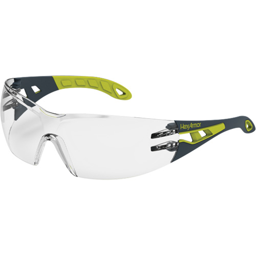 Lunettes de s&eacute;curit&eacute; enveloppantes sans monture MX200, Lentille Transparent, Antibu&eacute;e/Anti-&eacute;gratignures, ANSI Z87+/R&eacute;pond ou surpasse la norme CSA Z94.3 Trail Hammer and Bolt
