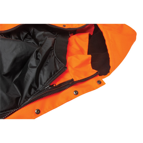 Parka d'hiver imperm&eacute;able 7-en-1, Orange haute visibilit&eacute;, Grand Trail Hammer and Bolt