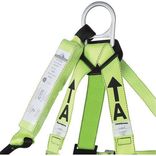FBH-10000A5440-6 6' Class A Harness & Lanyard with 220 lbs. Capacity, Harness/Lanyard Combo Trail Hammer and Bolt