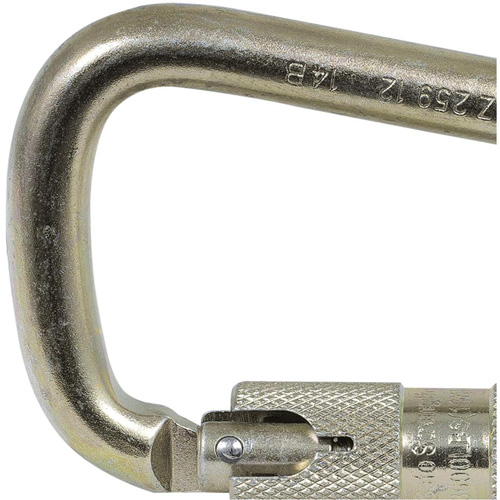 CP-03015-1 Mousqueton zingu&eacute; avec ouverte de portique de 1", Acier Trail Hammer and Bolt